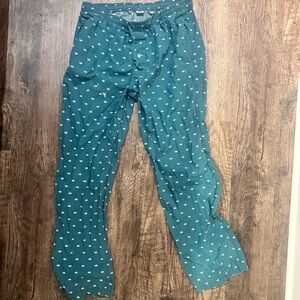 Southern Tide Teal Lounge Pants- has scratch on them